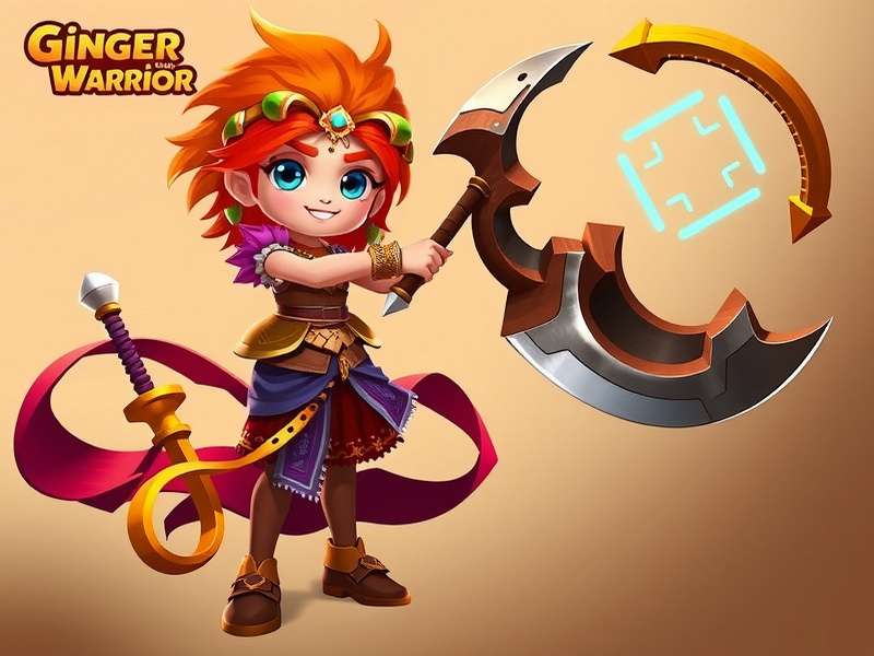 Traditional Indian Weapons in Ginger Warrior